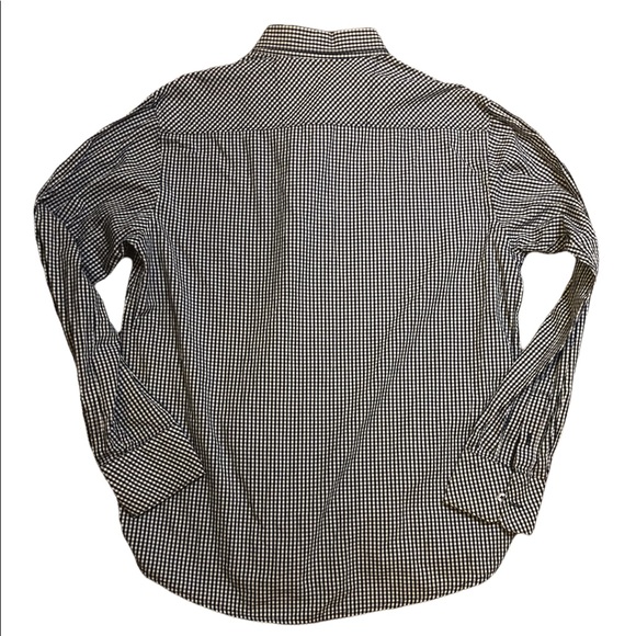 Rocawear Black and White Checkered Long Sleeved Button Up Shirt - Picture 2 of 4